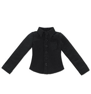 Long Sleeve Dress Shirt (Black), Azone, Accessories, 1/6, 4560120203072
